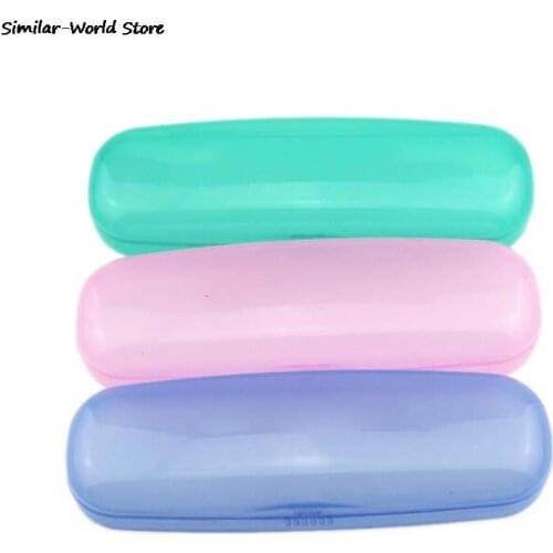 Portable Plastic Boxes Glasses Oculos De Sol Feminino Glasses Cases Fashion Reading Glasses Accessories