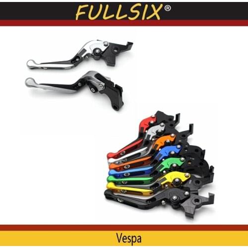 Motorcycle Adjustable Brake Clutch Levers Folding Extendable for Vespa Gilera Runner 200/125 FX Runner200/125 FX
