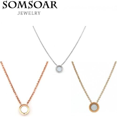 Somsoar Jewelry 45cm Replaceable Cambio necklace with Silvering Gold Rose Gold Plated choose fit 12mm Magentic Coin 10pcs/lot