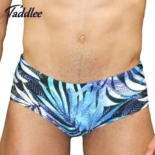 Taddlee Brand Europe Size Men Swimwear Gay Sexy Mens Swimsuits Swimming Bikini Briefs Board Surf Shorts Mens Swim Boxer Trunks