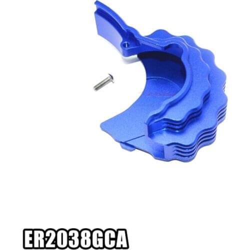 TRAXXAS E REVO 2.0 86086-4 aluminum alloy central main tooth protective cover with heat dissipation pattern-piece