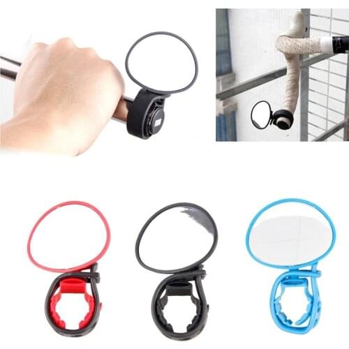 Bike Electric Scooter Rearview Handlebar Mirrors 360-degree Cycling Rear View Bike Rearview Mirror Bike Accessories