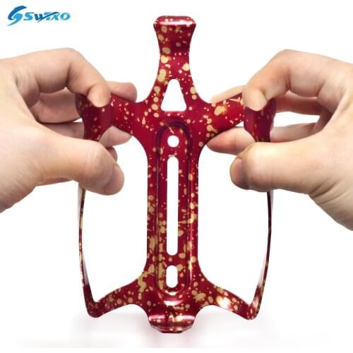 Bicycle Bottle Cage Light Aluminum Alloy Spray Paint Mountain Road Bike Mountain Road Bike Bottle Cage Accessories