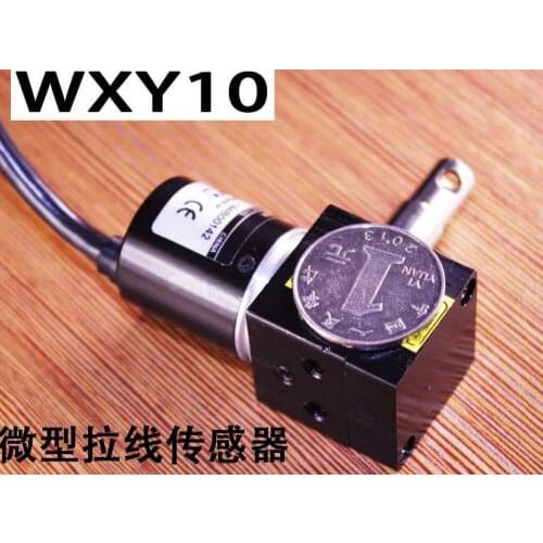 Pull rope encoder Pull rope displacement sensor Cable sensor Pull distance measuring ruler. default 0-1200mm(0-8000mm inqury)