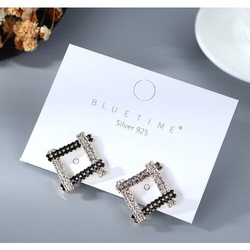 TONGKWOK Bohemia Exaggeration Dangle Earrings For Women Silk Thread Tassel Metal Long Chandelier Earrings #142323