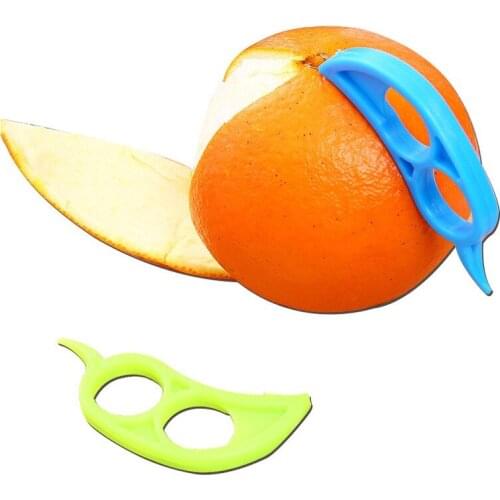 1PCS Creative Orange Peelers Zesters Lemon Slicer Fruit Stripper Easy Opener Citrus Knife Kitchen Tools Gadgets