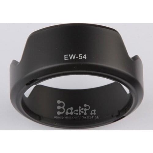 10PCS EW-54 Camera Lens Hood 52mm for EF-M 18-55mm f/3.5-5.6 IS STM Lens Wholesale