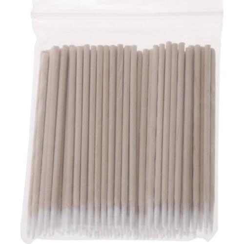 100Pcs Cotton Swabs Pointed Swab Applicator Makeup Wooden Sticks Applicator Multi-functional Tools