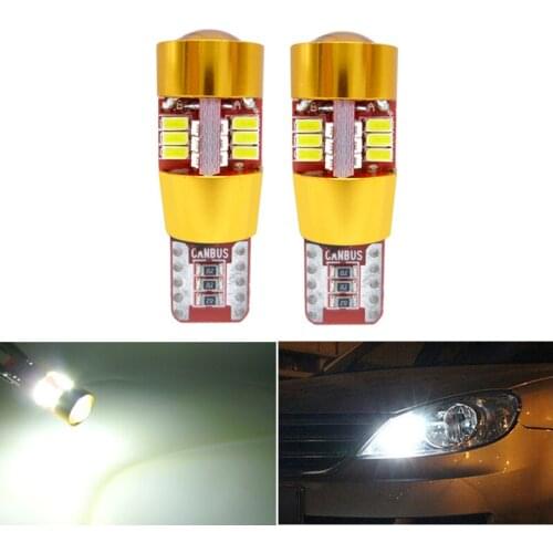 2x Car Led T10 W5W LED Light Bulb Car Interior Dome Light Trunk Lamp Parking Lights For Audi BMW VW Mercedes