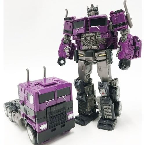 AOYI New Cool 18CM Transformation Purple Robot Toys G1 SS38 Action Figure Car Model Tank Collection Deformation Toys H6001-4C