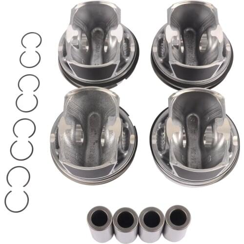 AP03 4pcs Pistons & Rings Φ84mm Φ22mm / 10:1 2.0T for BMW 328i 428i X3 X4 N20B20A 11257640166