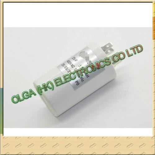 CBB60 motor starting capacitor 450 vac 25 uf washing machine capacity