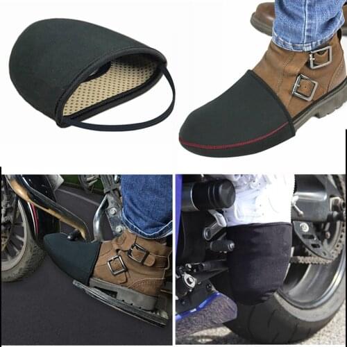Motorcycle Shift Shoe Boot Cover Protective Gear Anti-slip Waterproof Slightly Elastic Light Weight Gear Shifter Accessory XL