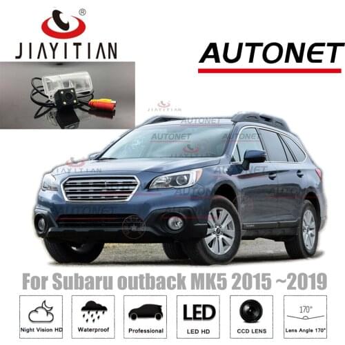 JIAYITIAN Rear View camera For Subaru outback mk5 2015 2016 2017 2018 2019 CCD Parking Assistance license plate Camera backup