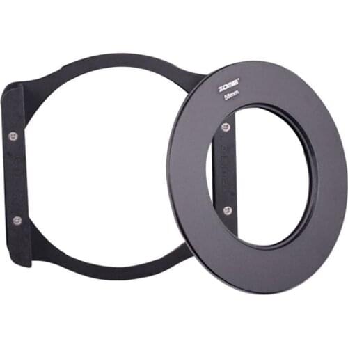 Zomei P Series Camera Square Filter Holder with Metal Adapter Ring 49/52/55/58/62/67/72/77/82mm for SLR Camera Filter Holder