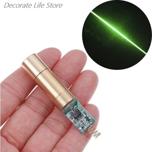 532nm Green Line Laser Module/ Dot Rays Laser Module / Laser Diode/light Free Driver/Lab/Steady Working 30~50mW