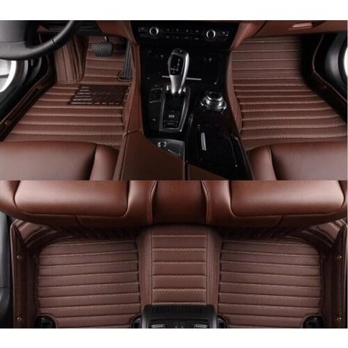 Best quality & Free shipping! Custom special floor mats for BMW 730Li 740Li 750Li E66 long 2008-2002 waterproof non-slip carpets
