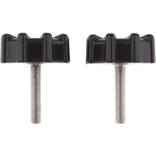 Motorcycle Bar Ends Handlebar Grips Knob Bolt - Replacement for Honda DAX Z50 50 70 CT70 ST50 ST70 M CL12 - Black