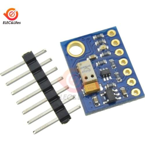 MS5611-01BA03 GY-63 MS5611 Atmospheric Pressure Sensor Module Electronic DIY PCB Board IIC I2C SPI 24Bit AD Module for Arduino
