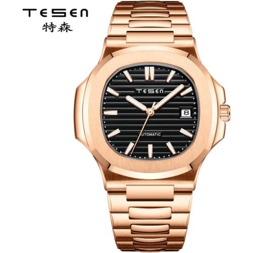 2020 Top Brand Automatic Mechanical Stainless Steel Sapphire Glass Casual Fashion Patck Men Watches Reloj Hombre Waterproof AAA