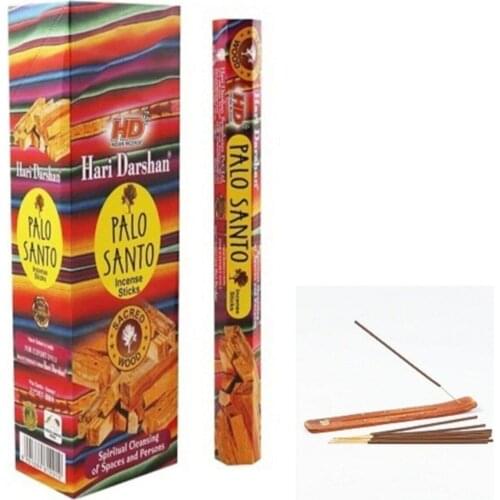 In the Palo Santo Tree Smell 20 Pcs Stick Incense 1 Pcs Kayak Incense Burners gift