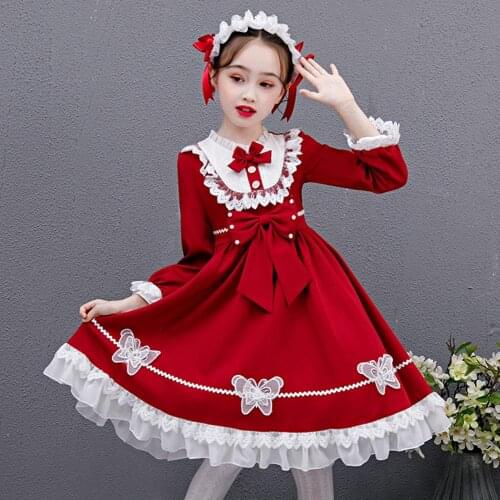 Dress For Girls Wedding Party Dresses Kids Princess Christmas Dress Children Girls Clothing Baby Girls Flower Lori New 2020