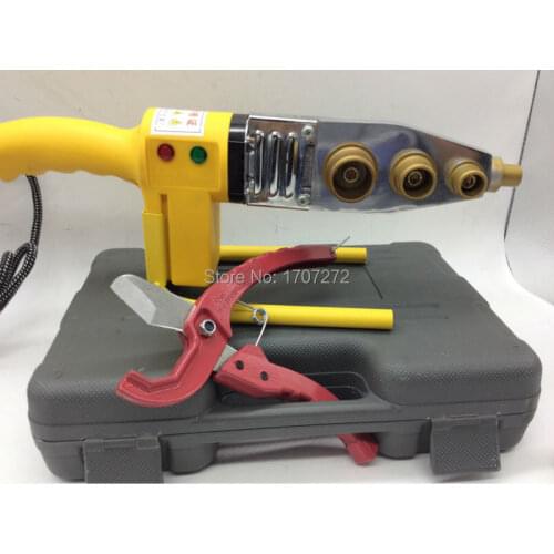 Full Automatic Heating PPR Pipe Welding Machine, plastic welder AC 220V 600W, 16-32mm welding plastic
