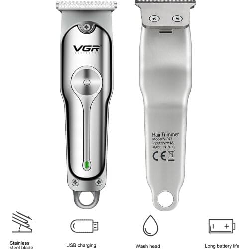 Professional Hair Clipper Beard Barber Cordless Outliner Hair Trimmer Men Rechargeable Electric Cutting Machine T Hair Styling