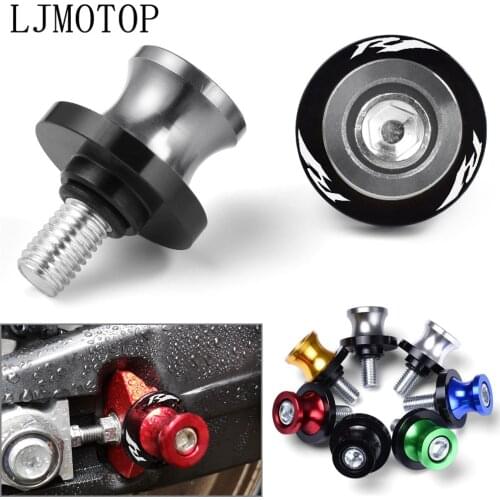 R1 Motorcycle CNC 6mm Swingarm Spools Stand Screws Slider accessories For YAMAHA YZF R1 YZFR1 YZF-R1 1999-2021 2003 2004 2005