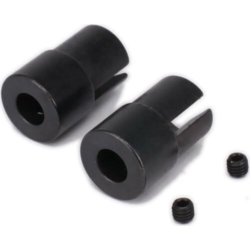 RCAWD 2pcs 12MM Steel 02016 Universal Joint Cup B/Set Screw for RC Hobby Model Car HSP 1/10 Car Buggy Monster Truck 94101 94105