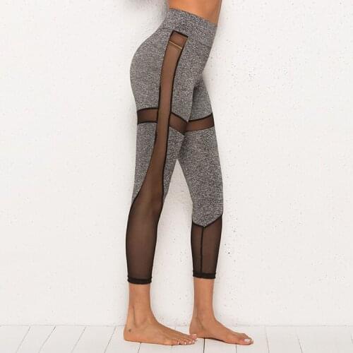 Women Yoga Pant Fashion Casual Push Up Sports Pants Women Slim Polyester Fitness Yoga Pants For Femme