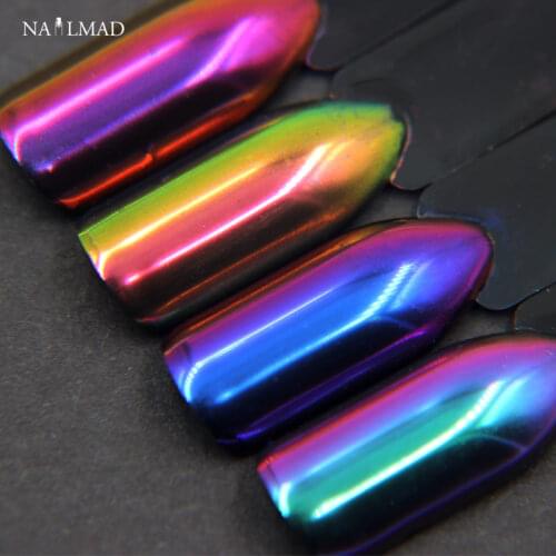 0.5 gram Chameleon Pigment Duochrome Mirror Powder Chrome Pigment Galaxy Chameleon Powder Nail Dust Color Shifting Powder