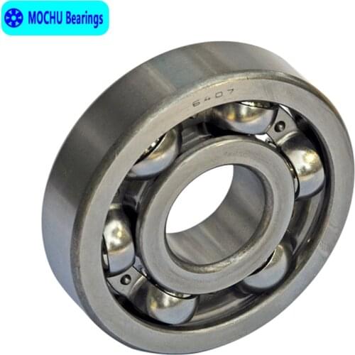 1pcs Bearing 6407 35x100x25 MOCHU Open Deep Groove Ball Bearings Single Row High Quality