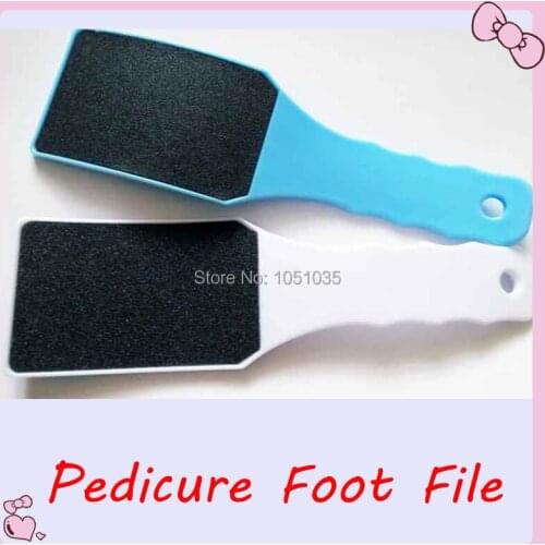 10 pcs high quality Pedicure plastic Foot File durable foot file Sanding Rasp C manicure tool