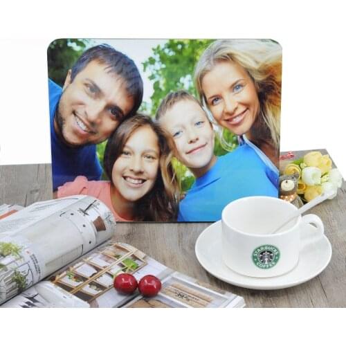 100 pcs/lot sublimation blank DIY Wooden photo frame for pictures MDF frame photo gift painting print decorative unframed panels