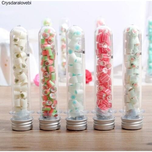 5/20/50pcs/lot 40ml Plastic Test Tube Skittles Candy Box Baby Shower Handmade Candy Box Birthday Party Decor Gift Box