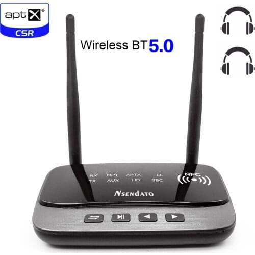 3 in 1 wireless adaptador bluetooth 5.0 transmitter receiver aptx HD long range 3.5mm aux audio stereo Music adapter Optical RCA