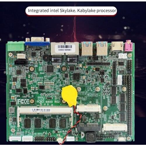 Powerful performance Integrated intel Skylake Kabylake i5-7300U processor 4G ram industrial motherboard