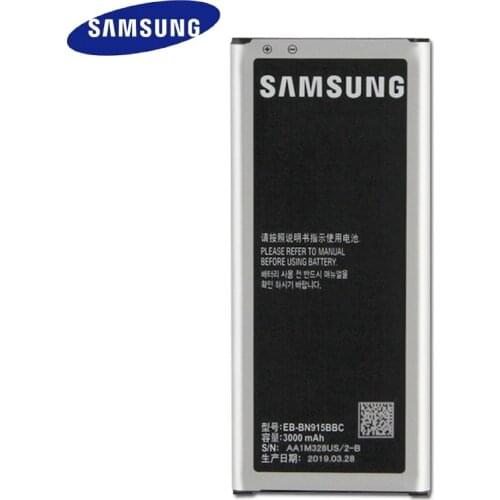 Samsung Original Battery for Galaxy Note Edge N915 N915F N915A N915T N915K/L/S N915V N915G N9150 EB-BN915BBC 3000mAh With NFC