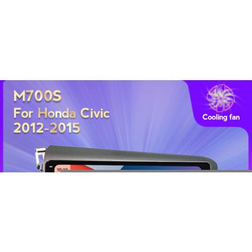 For Honda Civic 2012 2013 2014 2015 Android 11 6G+128G DSP IPS Car Radio Multimedia Video Player Navigation GPS 2 din autoradio