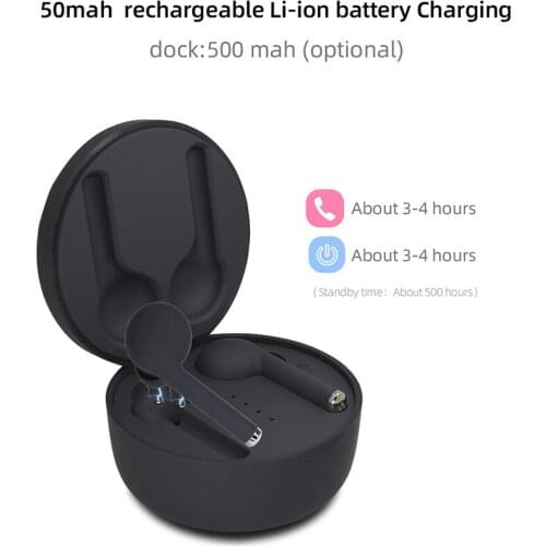 Tw40 Reduce Noise Stable Sound Automatic Portable Smart Stereo Wireless Earphone Sports Sweatproof Bluetooth 5.0