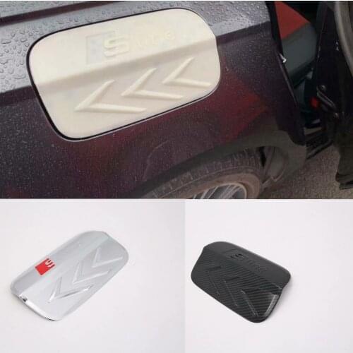 For Audi A6L 2019 ABS Chrome Car accessories Styling Auto Oil Fuel Tank Cover The new model