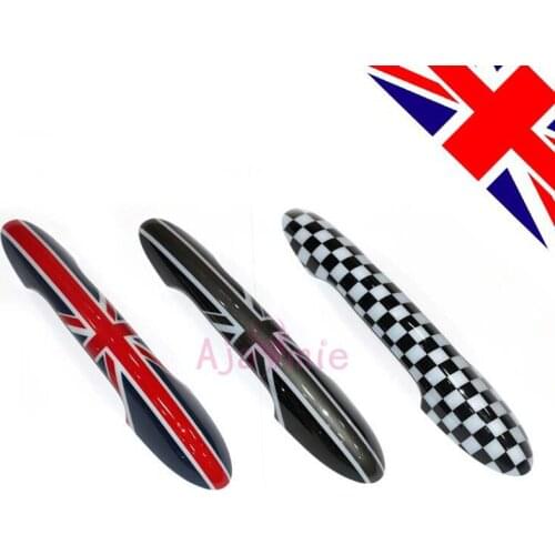 For BMW Mini Cooper F56 F55 Door Handle Cover Grab Protector Panel Sticker Car Styling Accessories