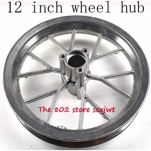 E-Scooter Aluminium rim 12 1/2x2.75 front wheel hub use 12 1/2*2.75tire tyre for Dirt Bike MX350 MX400 43CC 47CC 49CC Mini Moto