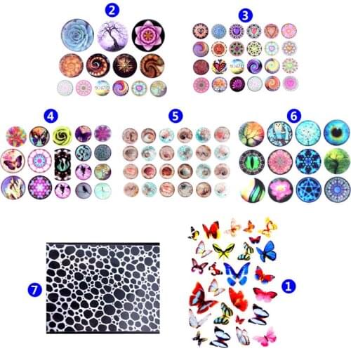 Epoxy Resin DIY Filling Material Sticker UV Crystal Silicone Molds Making Creative New Stickers
