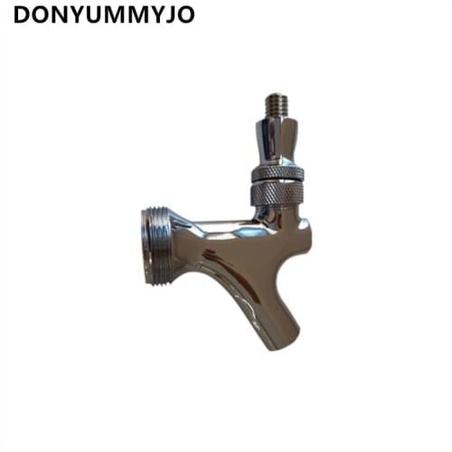 Brass Beer Machine Stainless Steel Faucet Durable non-adjustable Faucet G5/8 Tap Accessories