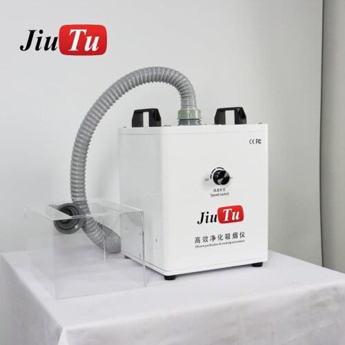 Laser Fume Extractor with Clear Box Fume Extractor Smoke Absorber Soldering Tool