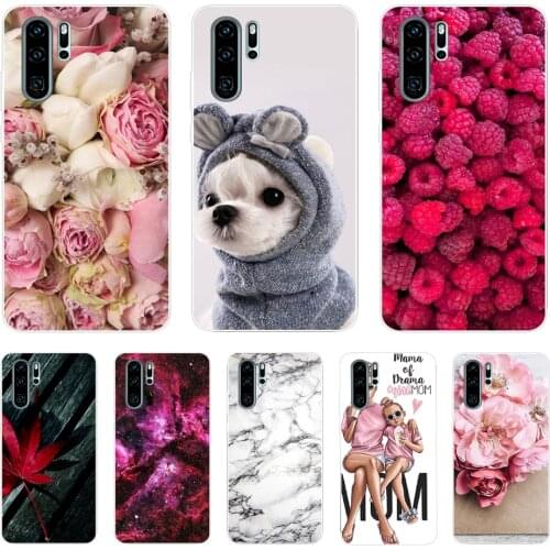 Mobile Phone Bag Case For Huawei P30 Pro Case Silicon TPU Phone Back Cover On Huawei P30 Pro VOG-L29 ELE-L29 P 30 Lite Case