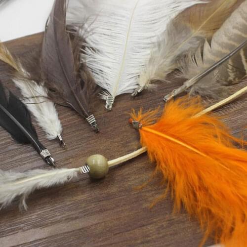 New 20pcs Clip DIY Dreamcatcher Metal Clip For Feather Silvery Clip Handmade Supplies