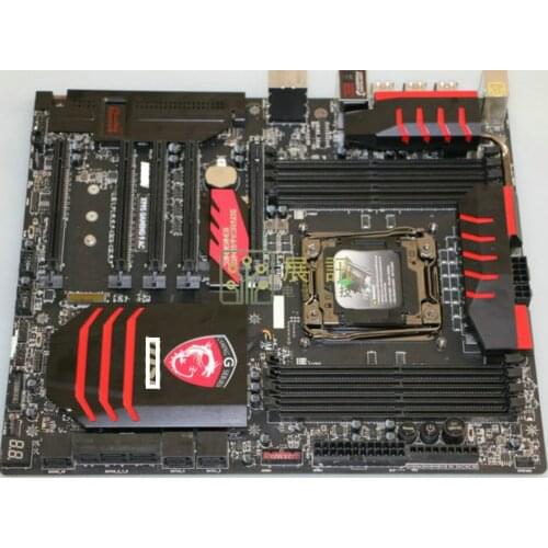 Original MSI motherboard for X99S GAMING 9 AC LGA 2011-V3 DDR4 USB2.0 USB3.0 128GB x99 desktop motherboard free shipping